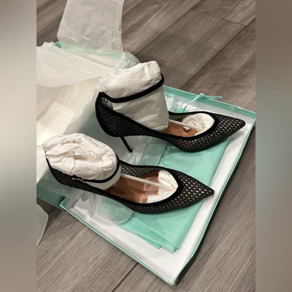 SOLD Aquazzura Asha Mesh Pumps - Picture 10 of 16